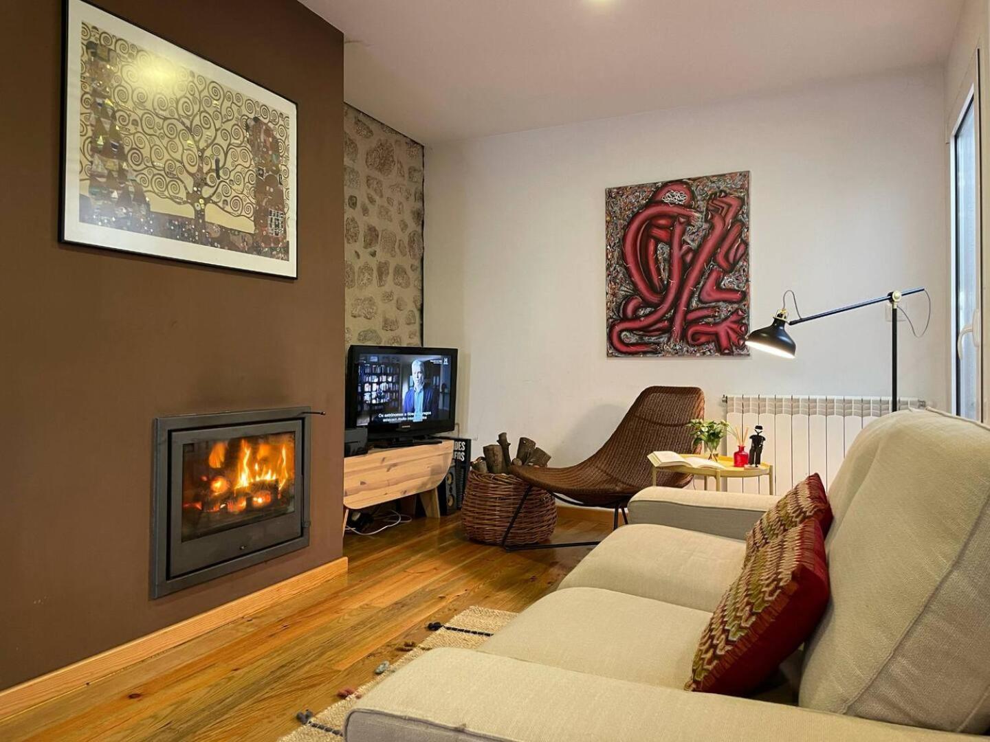 2Br Fireplace Historic Village Castelo Novo Exterior foto